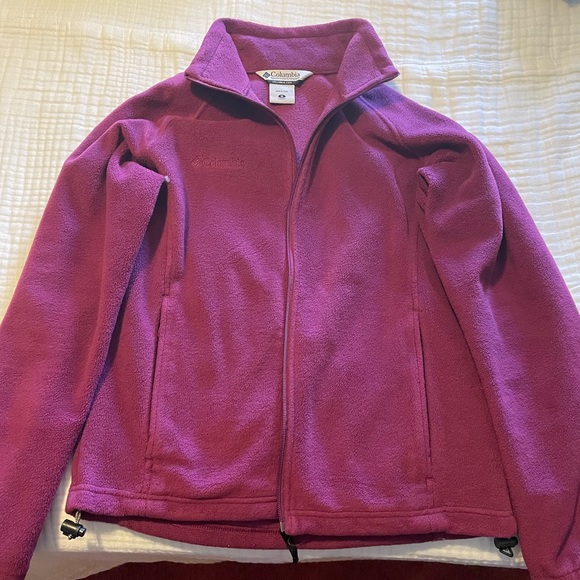 Womens Columbia fleece zip up size M - Picture 4 of 4